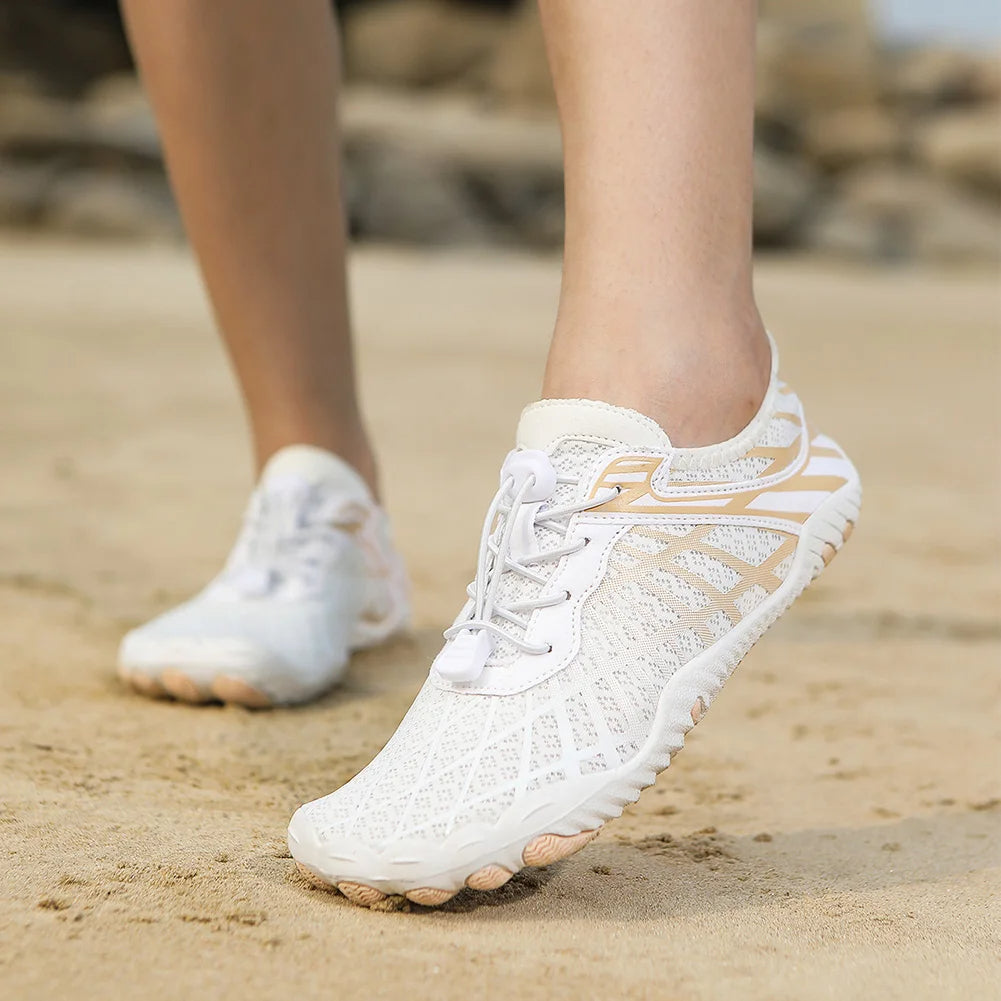 Atmungsaktive Wasserschuhe mit schnelltrocknendem Material & rutschfester Sohle