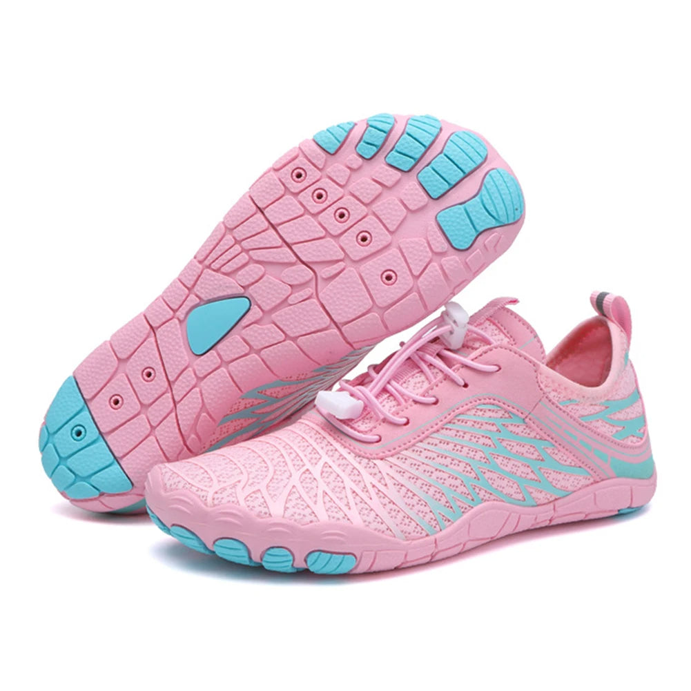 Atmungsaktive Wasserschuhe mit schnelltrocknendem Material & rutschfester Sohle
