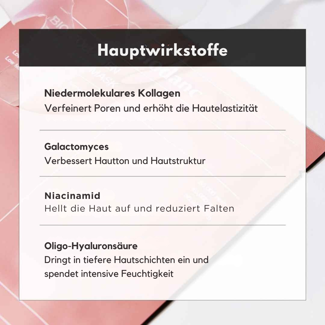 HydraTraum Bio-Maske – Nachtpflege mit Bio-Kollagen, Anti-Falten, intensive Feuchtigkeit & strahlender Haut
