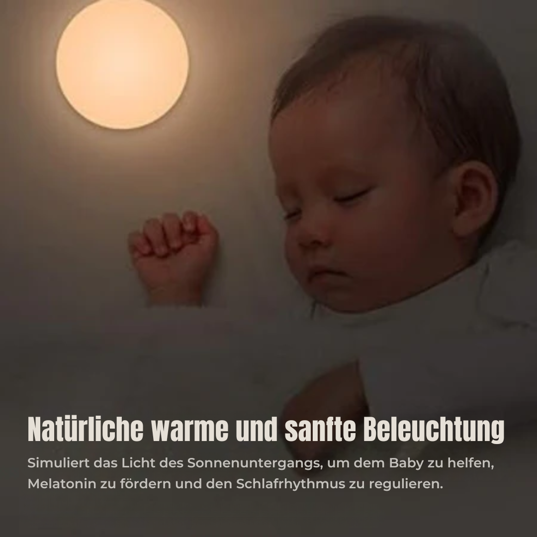 Stilllicht für die Stillzeit – BPA-freie Silikon-Touchlampe mit augenfreundlichem, stufenlosem Dimmer – kabellos & wiederaufladbar