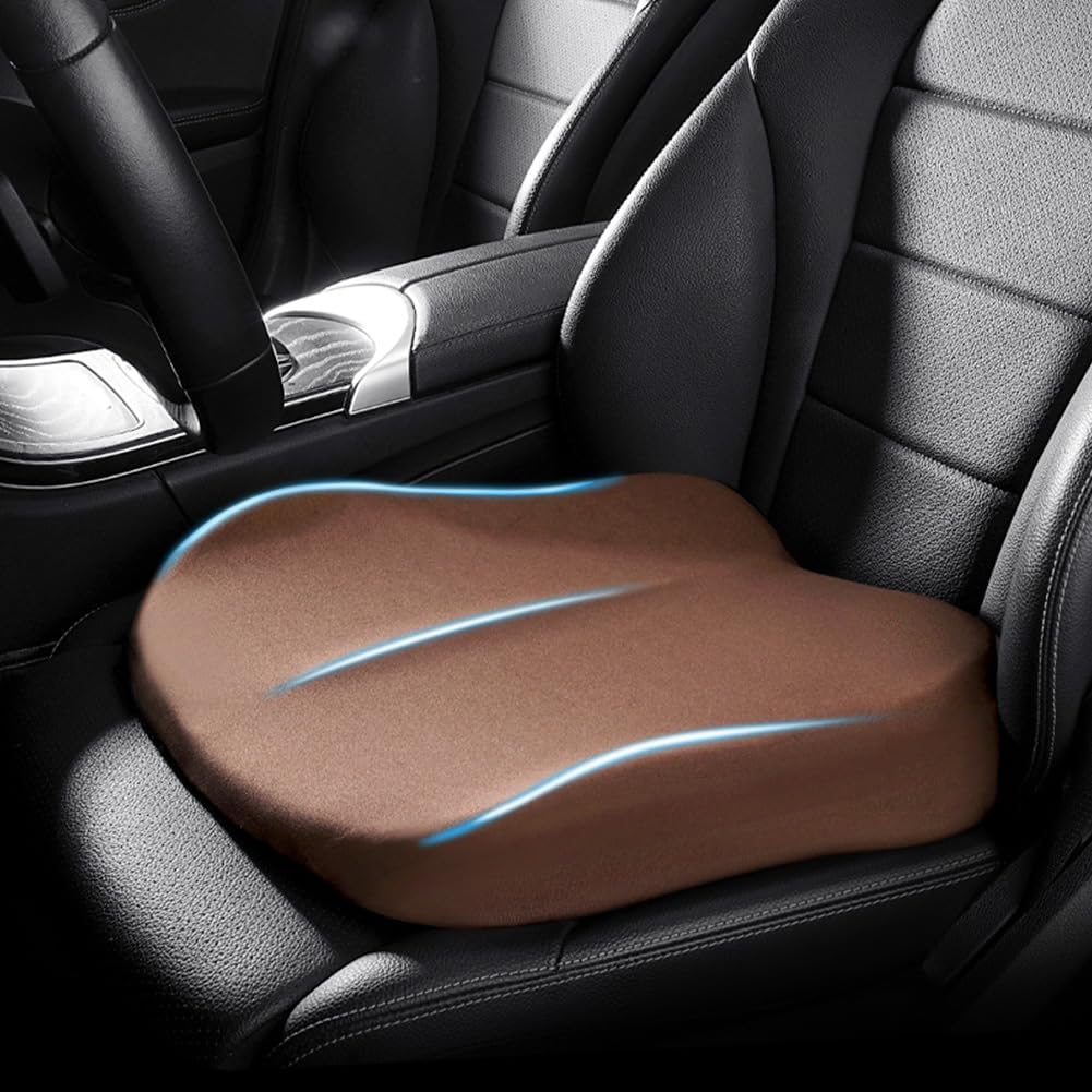 ComfortBoost Ergonomisches Sitzkissen zur Sitzhöhenerhöhung für Auto & Büro – Bessere Sitzhaltung und Komfort