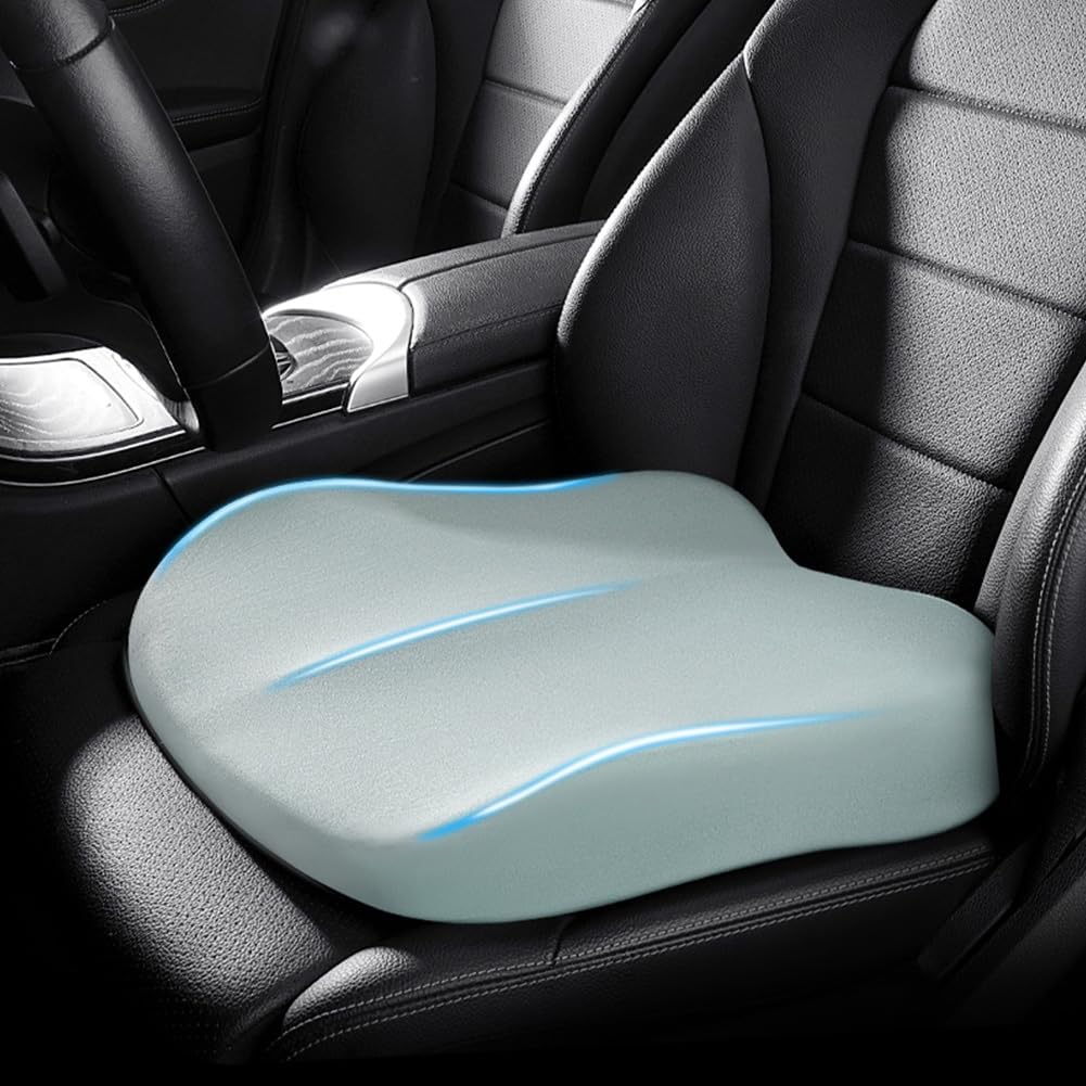 ComfortBoost Ergonomisches Sitzkissen zur Sitzhöhenerhöhung für Auto & Büro – Bessere Sitzhaltung und Komfort