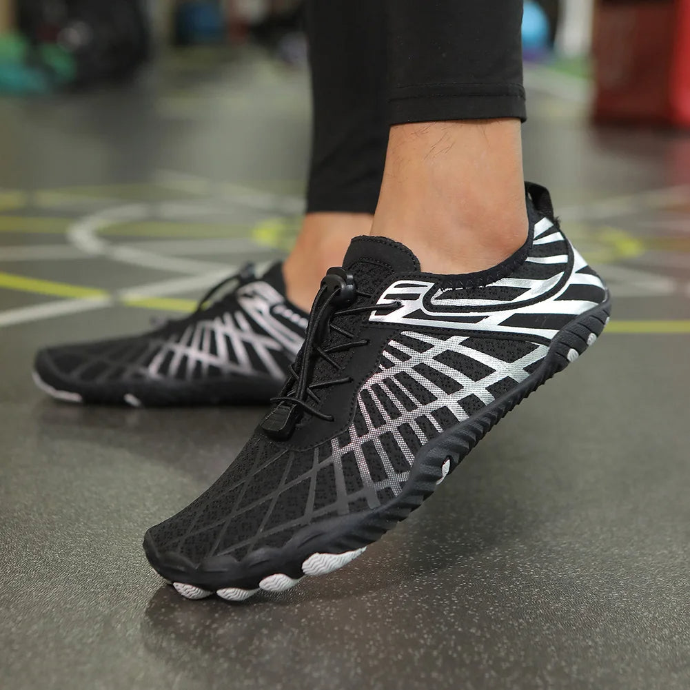 Atmungsaktive Wasserschuhe mit schnelltrocknendem Material & rutschfester Sohle