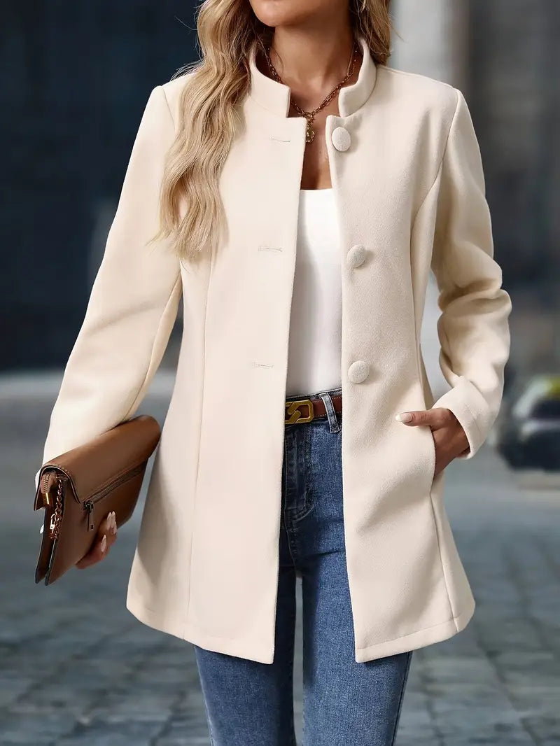 Elegante Damenjacke – Zeitloses, schlichtes Design mit schmeichelhafter Passform