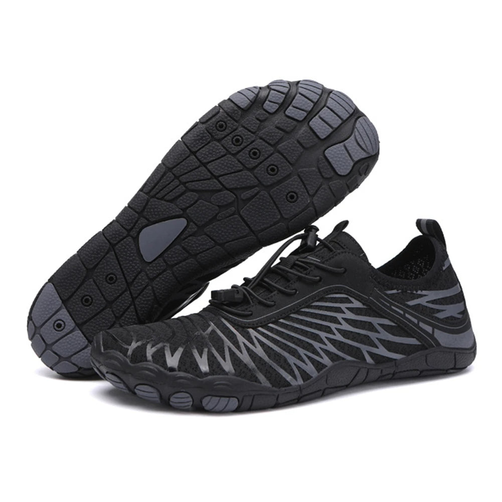 Atmungsaktive Wasserschuhe mit schnelltrocknendem Material & rutschfester Sohle