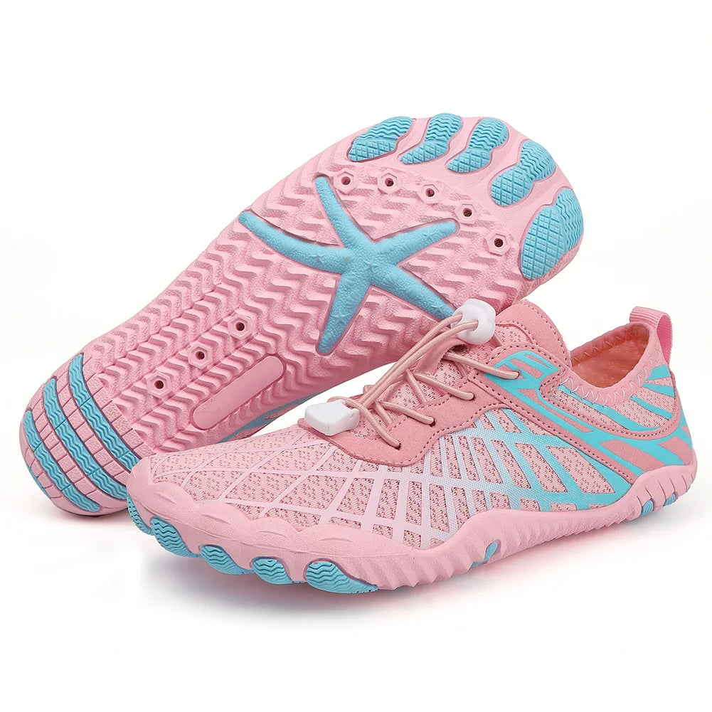 Atmungsaktive Wasserschuhe mit schnelltrocknendem Material & rutschfester Sohle