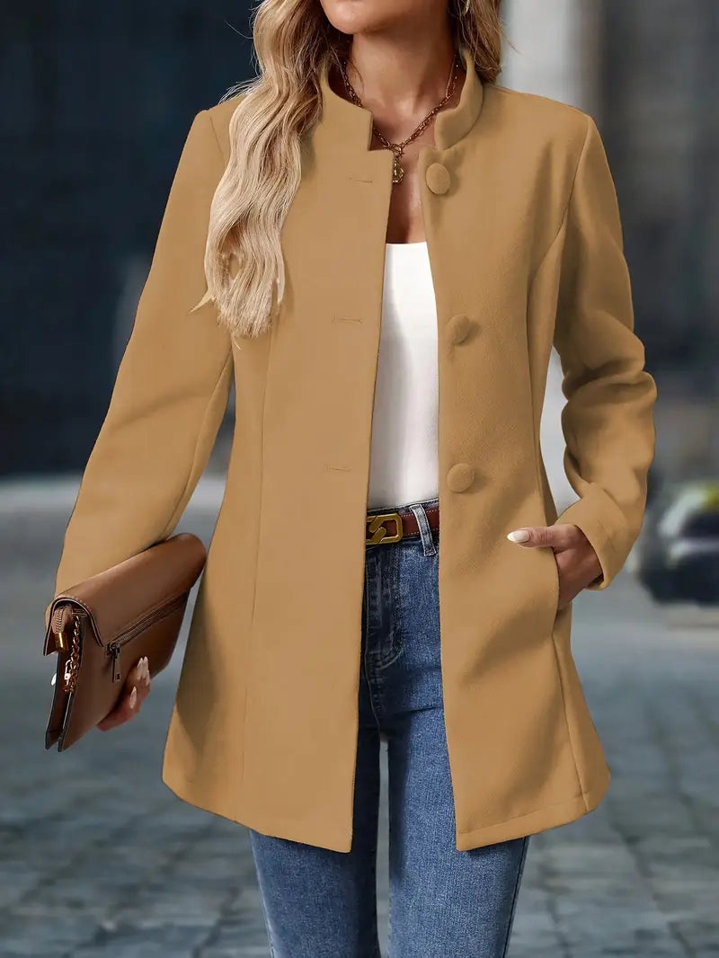 Elegante Damenjacke – Zeitloses, schlichtes Design mit schmeichelhafter Passform