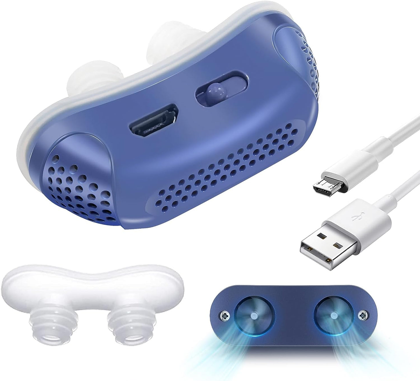 AirEase Micro CPAP Schlafapnoe-Gerät für Reisen & Anti-Schnarchen – CPAP-Alternative