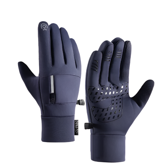 FrostShield Wasserdichte Winterhandschuhe – Touchscreen-kompatibel, Wind- und Wasserdicht, Thermisches Fleece-Futter, Anti-Rutsch-Griff für Outdoor-Aktivitäten