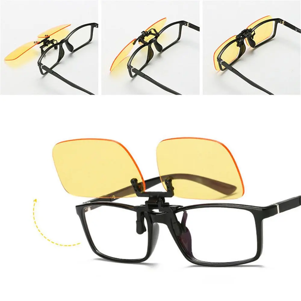 NightGuard Clip-On Nachtbrille | Erhöhte Sicherheit und Sichtbarkeit bei Nacht und schlechtem Wetter | Universelle Passform