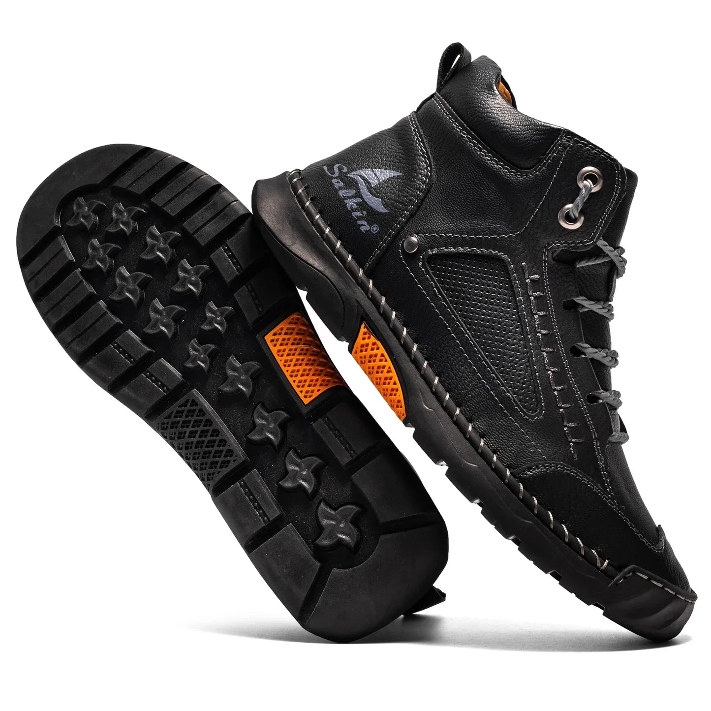 Leder High-Top Schuhe für Herren – Komfort trifft alpinen Stil