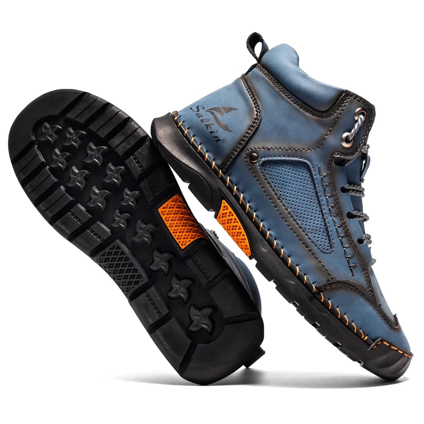 Leder High-Top Schuhe für Herren – Komfort trifft alpinen Stil