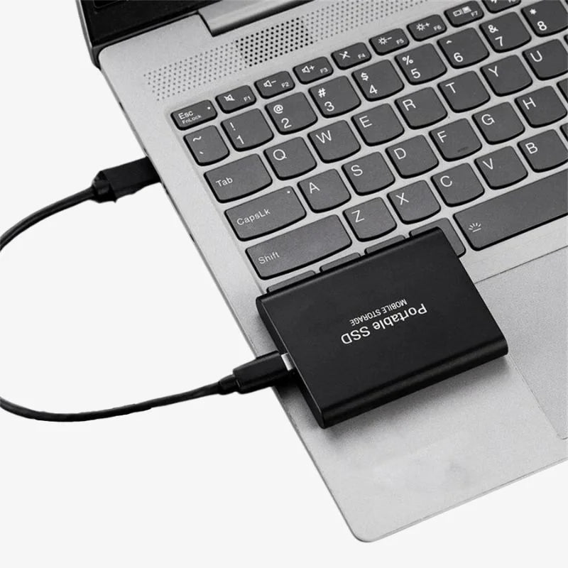 16TB/8TB/4TB/2TB/1TB Ultra Schnelle Externe SSD & USB 3.1 Plug-and-Play Speicher