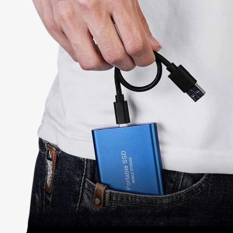16TB/8TB/4TB/2TB/1TB Ultra Schnelle Externe SSD & USB 3.1 Plug-and-Play Speicher