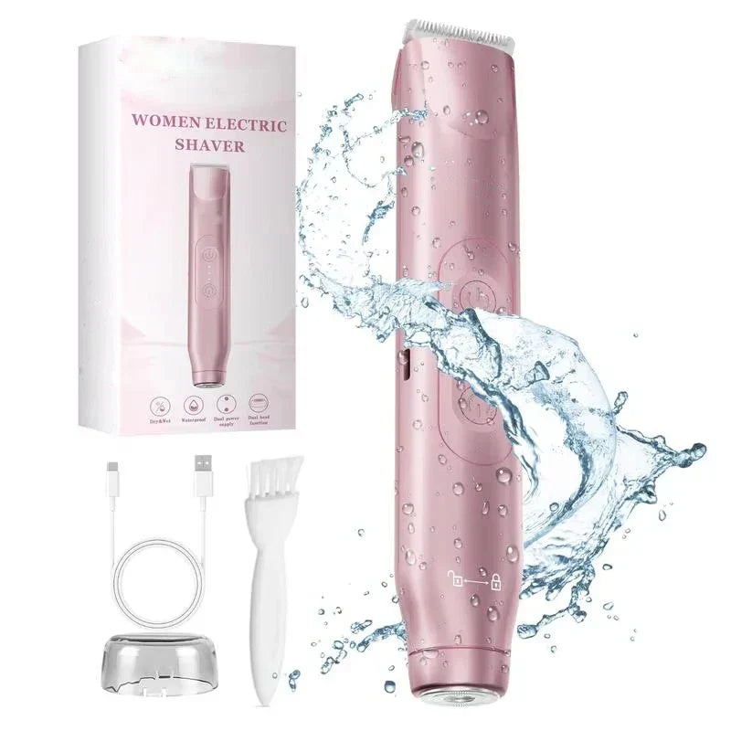 SatinSkin Ladyshave – kabelloser Rasierer für Damen, nass & trocken, schmerzfreie Haarentfernung