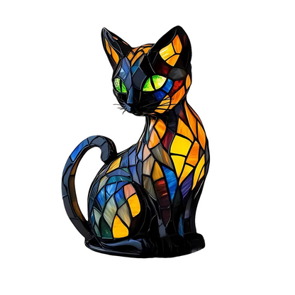 Handgemachte Katzenlampe – Leuchtendes Dekor für Wärme & Ambiente