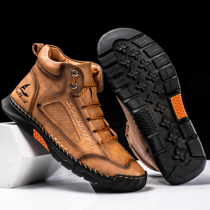 Leder High-Top Schuhe für Herren – Komfort trifft alpinen Stil