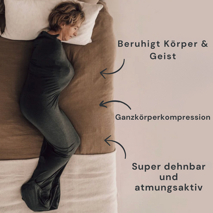 Hoodie als Alternative zur Gewichtsdecke | Für besseren Schlaf – ideal gegen Stress, Angst & Schlafstörungen