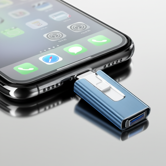 USB-Stick 2TB für Smartphone & PC | USB-A & USB-C | Ohne App, ohne Cloud