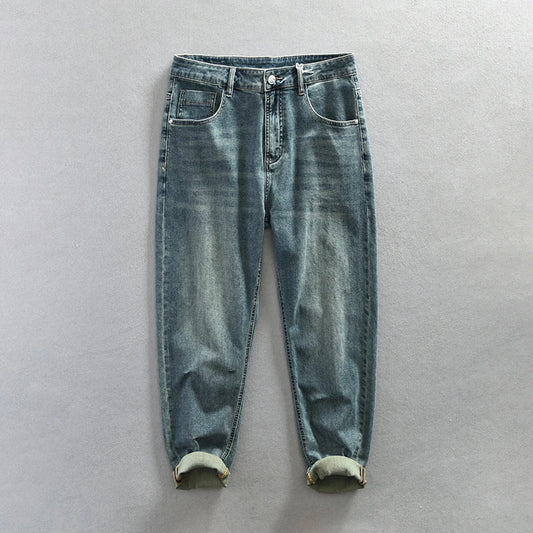 Jeans - Straight Fit - Baumwolle - Sommer - Denim