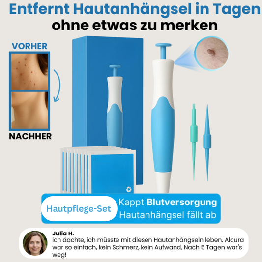 Hautpflege-Set – Entfernt Hautanhängsel sicher & effektiv, komplett Set für glatte, gepflegte Haut