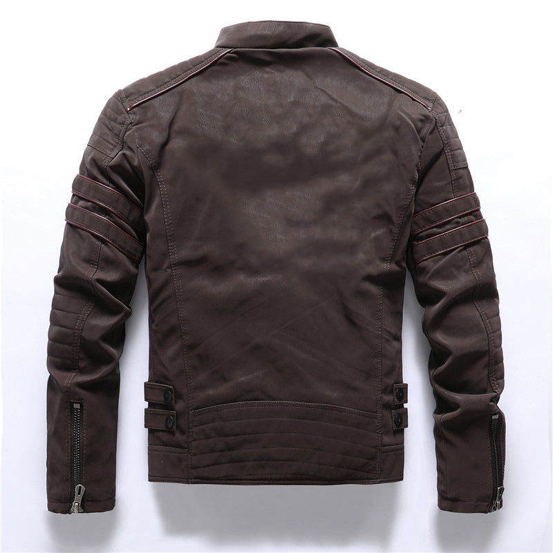 Premium Bikerjacke Für Herren | Reißverschluss