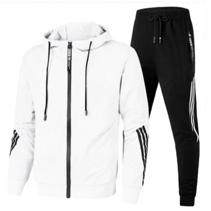 Zweiteiliges Trainingsanzug Set Für Herren | Sport