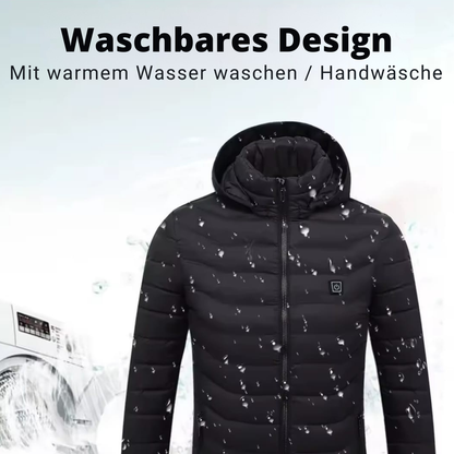 Beheizbare Unisex Jacke mit USB-Anschluss 3 Heizstufen - Waschbar & Winddicht – Ideal für Herbst & Winter