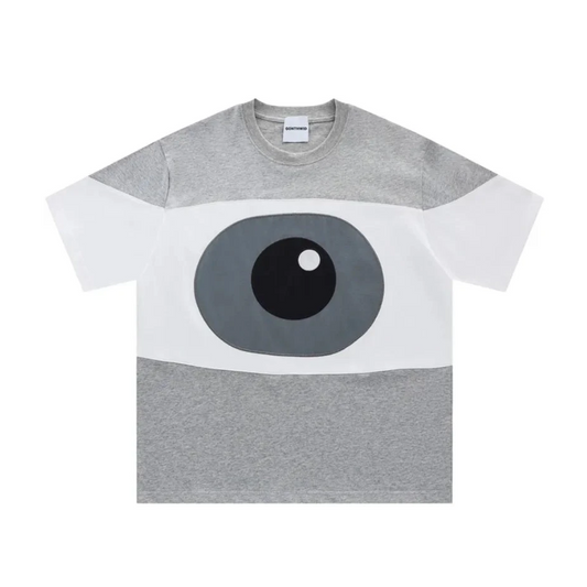 Block Eye T Shirt - Modern - Baumwolle