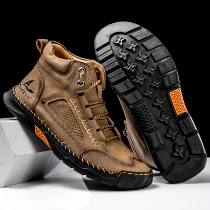 Leder High-Top Schuhe für Herren – Komfort trifft alpinen Stil