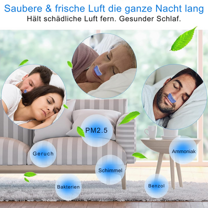 AirEase Micro CPAP Schlafapnoe-Gerät für Reisen & Anti-Schnarchen – CPAP-Alternative