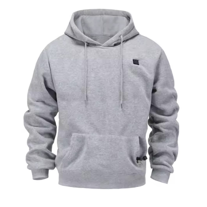Beheizbarer Unisex Hoodie mit USB-Anschluss - 3 Wärmestufen - Perfekt für Winter - Waschmaschinengeeignet