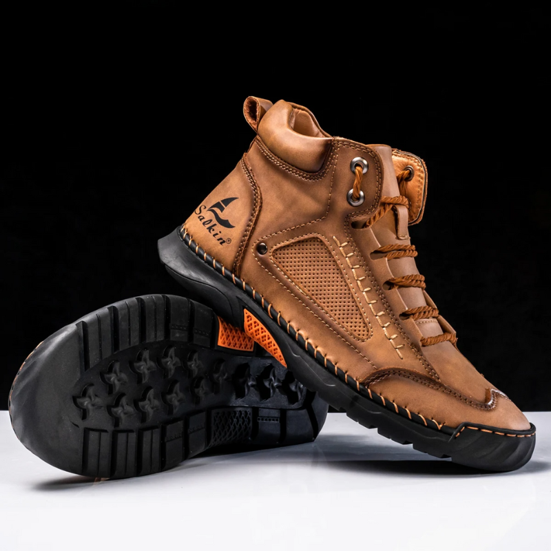 Leder High-Top Schuhe für Herren – Komfort trifft alpinen Stil
