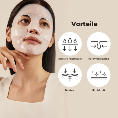 HydraTraum Bio-Maske – Nachtpflege mit Bio-Kollagen, Anti-Falten, intensive Feuchtigkeit & strahlender Haut