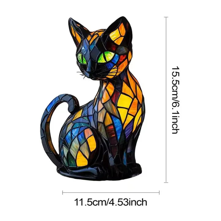 Handgemachte Katzenlampe – Leuchtendes Dekor für Wärme & Ambiente