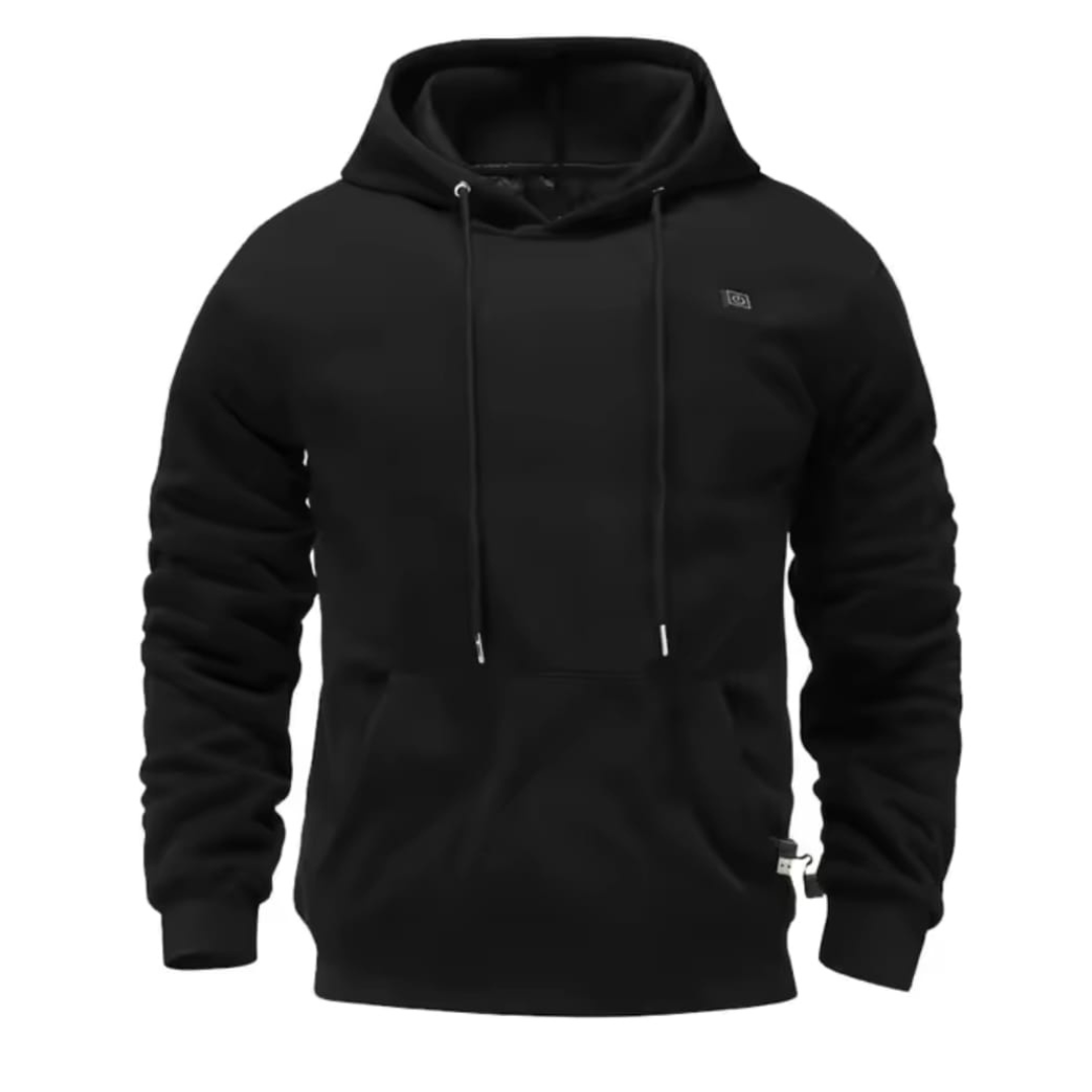 Beheizbarer Unisex Hoodie mit USB-Anschluss - 3 Wärmestufen - Perfekt für Winter - Waschmaschinengeeignet