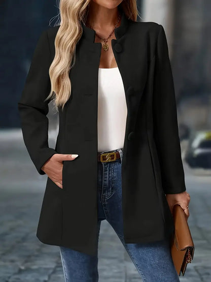 Elegante Damenjacke – Zeitloses, schlichtes Design mit schmeichelhafter Passform