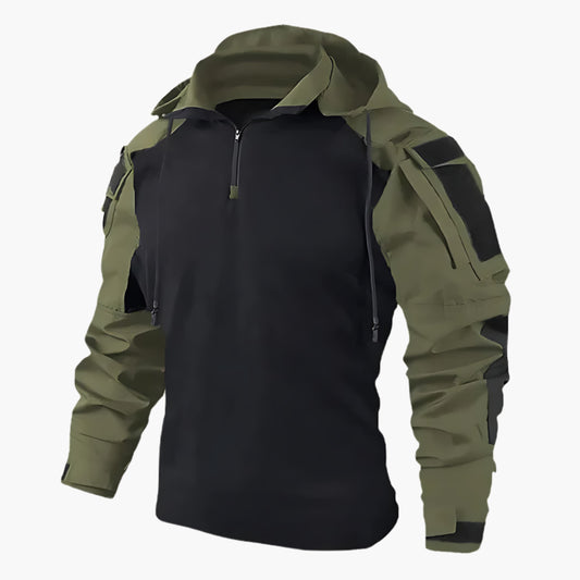 Taktischer Outdoor Pullover Herren – Atmungsaktives Langarmshirt für Training, Jagd & Wandern