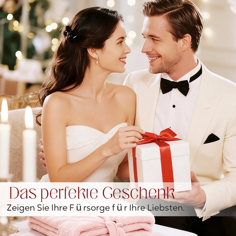 Weicher flauschiger Bademantel – Frauen, hautfreundlich, wärmend nach Dusche oder Bad