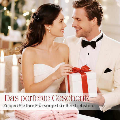 Weicher flauschiger Bademantel – Frauen, hautfreundlich, wärmend nach Dusche oder Bad