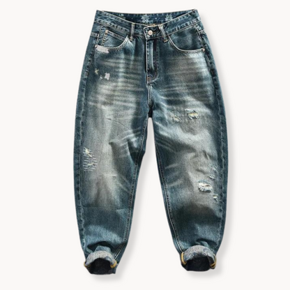 Jeans - Casual Straight - Baumwolle - Sommer - Denim