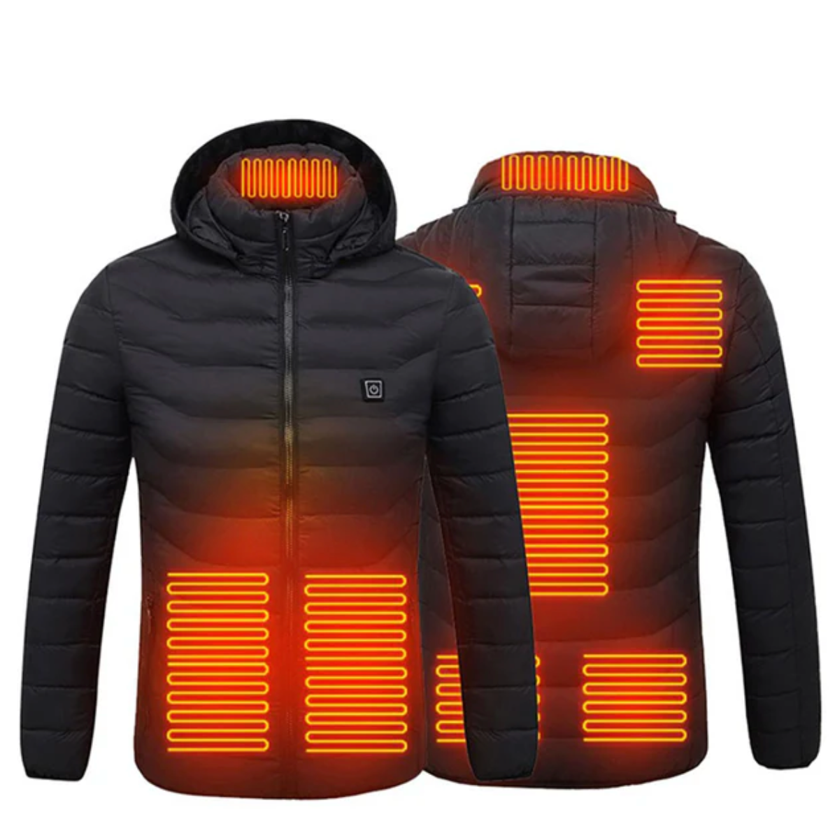 Beheizbare Unisex Jacke mit USB-Anschluss 3 Heizstufen - Waschbar & Winddicht – Ideal für Herbst & Winter