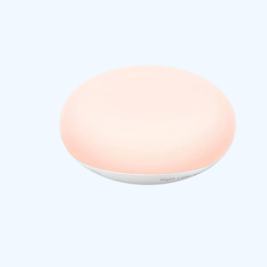 Stilllicht für die Stillzeit – BPA-freie Silikon-Touchlampe mit augenfreundlichem, stufenlosem Dimmer – kabellos & wiederaufladbar