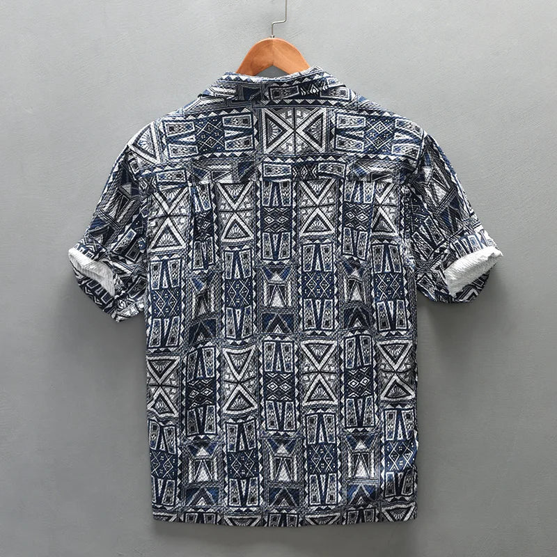 Shirt - Kurzarm - Druck - Polyester - Sommer