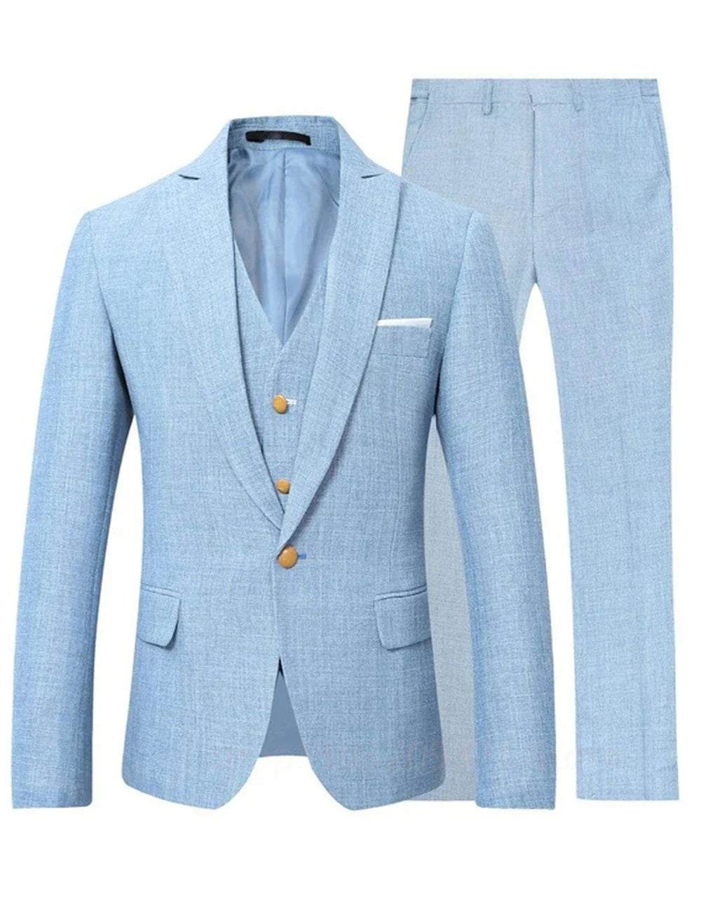 Zweiteiliger Herrenanzug - Anzug - Blazer + Hose - Hochzeit - Sommer