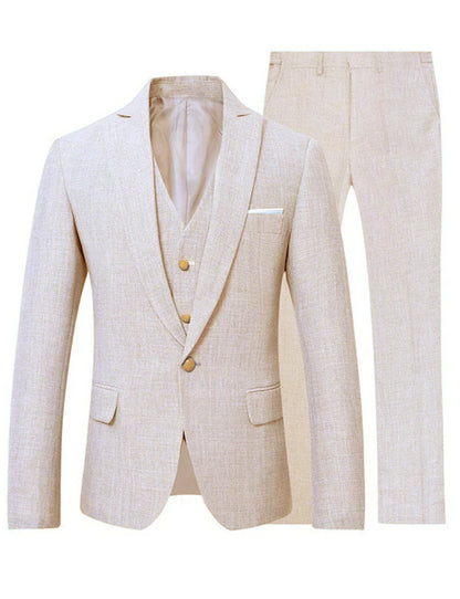 Zweiteiliger Herrenanzug - Anzug - Blazer + Hose - Hochzeit - Sommer