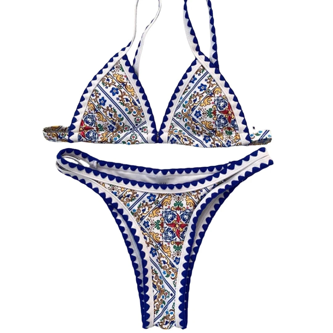 Bikini - Paisley bedruckt - Sommer