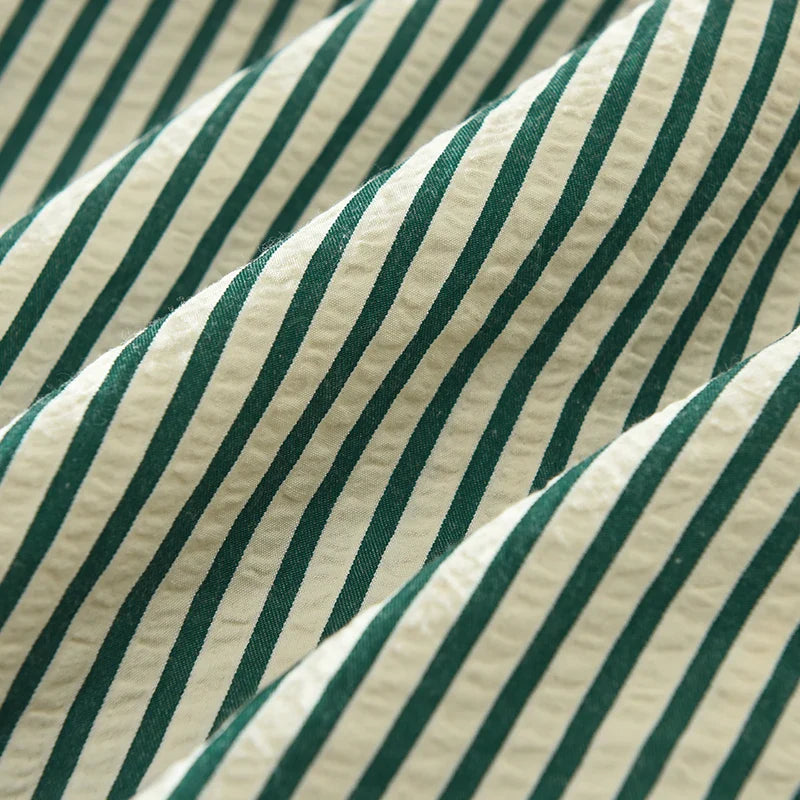 Shirt - Kurze Ärmel - Gestreift - Sommer