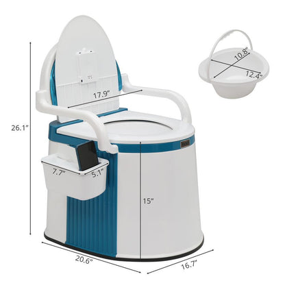MobilLoo Tragbare Toilette – Leichtgewichtige & Hygienische Toilettenlösung für Zuhause und unterwegs