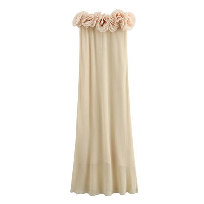 Maxikleid - Polyester - Blume - Sommer